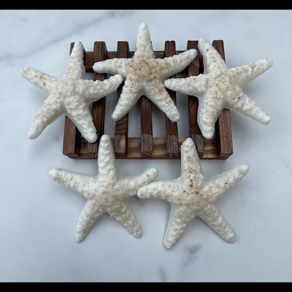 Starfish soap bars- Natural oatmeal handmade soap - Picture 2 of 5